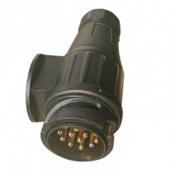 PRISE FICHE 13 BROCHES PLASTIQUE