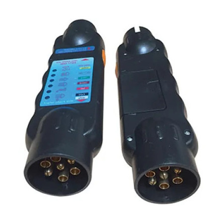 TESTEUR AUTO+REMORQUE  7 PLOTS