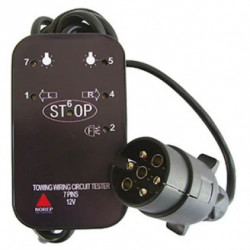 TESTEUR D'ATTELAGE 7 BROCHES 12V