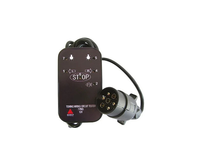 TESTEUR D'ATTELAGE 7 BROCHES 12V