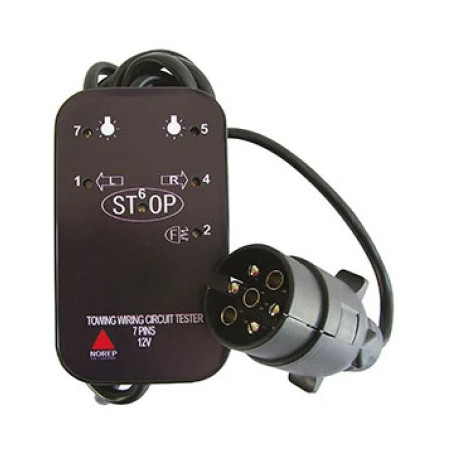 TESTEUR D'ATTELAGE 7 BROCHES 12V