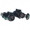 ADAPTATEUR MONOBLOC 13 BROCHES MALE 7 BROCHES FEMELLE