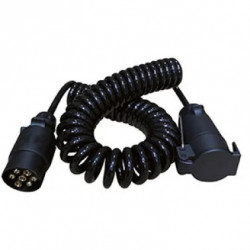 PROLONGATEUR SPIRALE MÂLE / FEMELLE 7 BROCHES