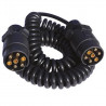 RALLONGE SPIRALE 7 BROCHES / 5 CONDUCTEURS 2P MALES