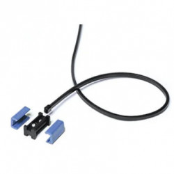 CONNECTEUR DC AVEC MANCHONS LED