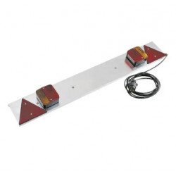 RAMPE GALVANISÉ 1M AVEC 2 FEUX 4 FONCTIONS