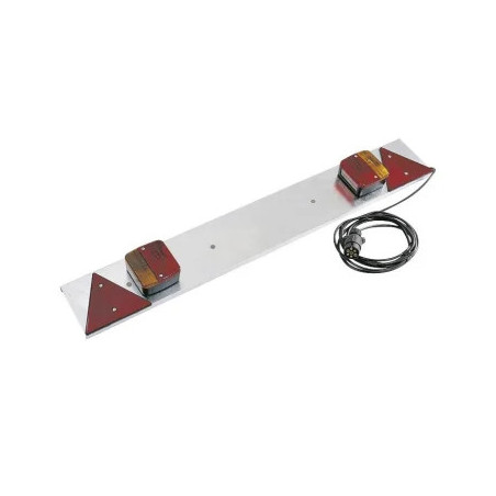 RAMPE GALVANISÉ 1M AVEC 2 FEUX 4 FONCTIONS