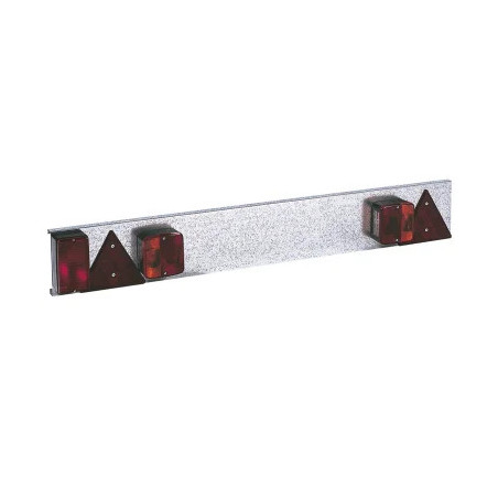 RAMPE DE FEUX 1M GALVANISÉ AVEC ANTIBROUILLARS