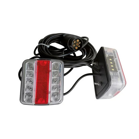 KIT ÉCLAIRAGE LED 12V REMORQUE 4 M À FIXER