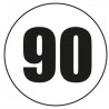 DISQUE ADHÉSIF 90 KM/H