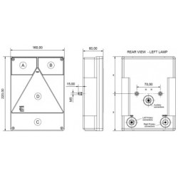 FEU RADEX 6800 VERTICAL GAUCHE