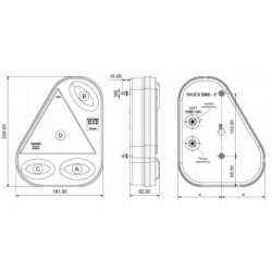 FEU RADEX 2900 GAUCHE