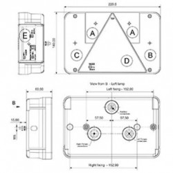 FEU RADEX 5800/5900 DROIT