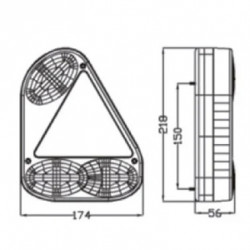 FEU DAFA VERTICAL DROIT