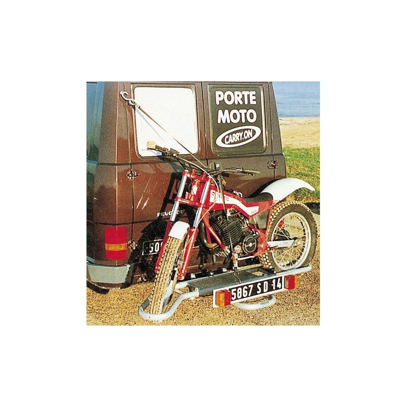 Porte moto sur boule d\'attelage