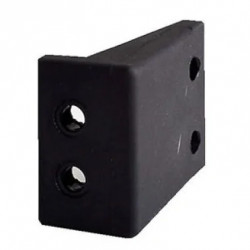 BRIDE PLASTIQUE EN ANGLE / FEU