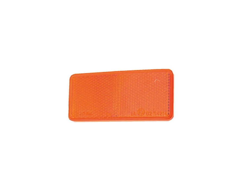 CATADIOPTRE RECTANGLE  AUTOCOLANT ORANGE