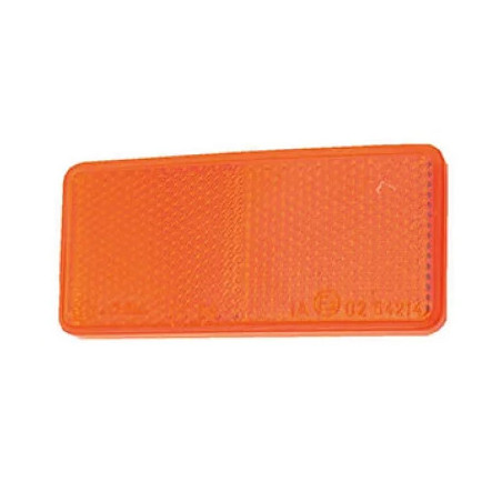 CATADIOPTRE RECTANGLE  AUTOCOLANT ORANGE