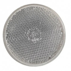 CATADIOPTRE ROND AUTOCOLLANT BLANC