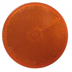 CATADIOPTRE ROND ADHÉSIF ORANGE