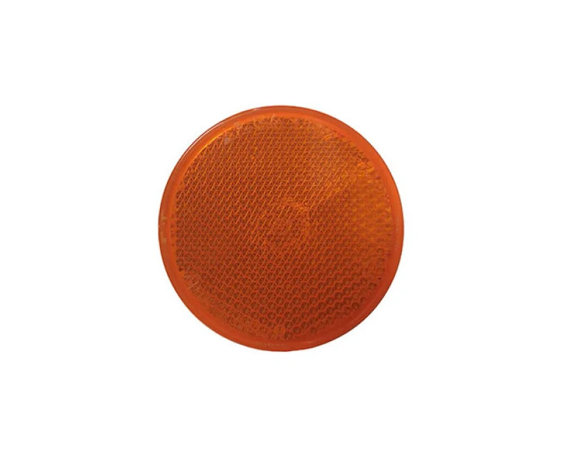 CATADIOPTRE ROND ADHÉSIF ORANGE