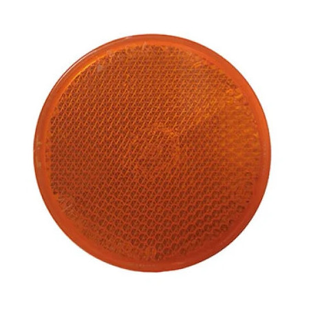 CATADIOPTRE ROND ADHÉSIF ORANGE