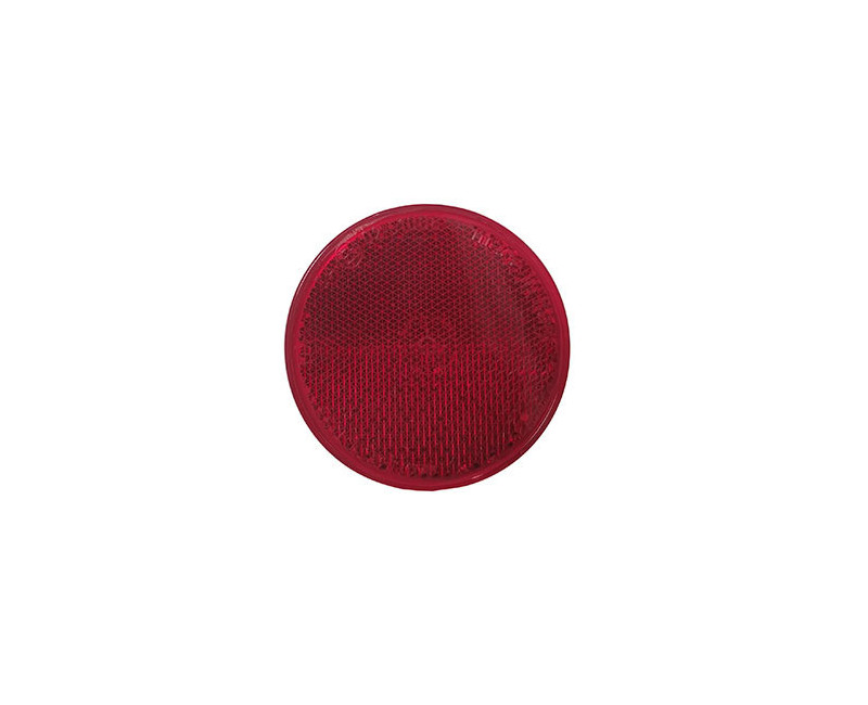 CATADIOPTRE ROND ADHÉSIF ROUGE