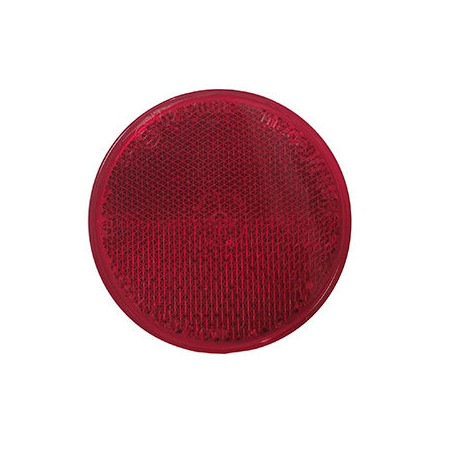 CATADIOPTRE ROND ADHÉSIF ROUGE