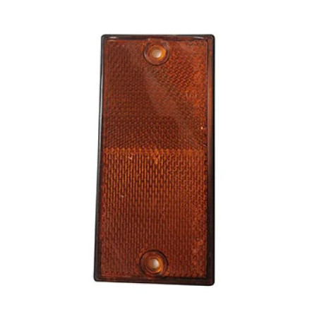 CATADIOPTRE RECTANGLE À VISSER ORANGE