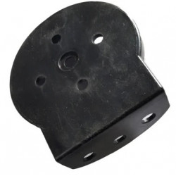 SUPPORT PLASTIQUE COUDE CATADIOPTRE Ø 60