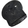SUPPORT PLASTIQUE COUDE CATADIOPTRE Ø 60