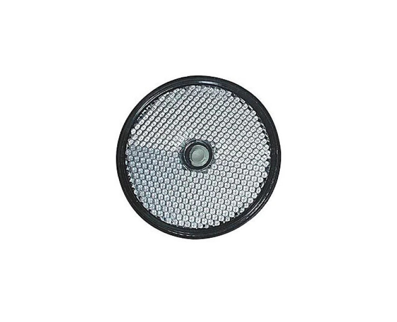 CATADIOPTRE ROND À VISSER BLANC