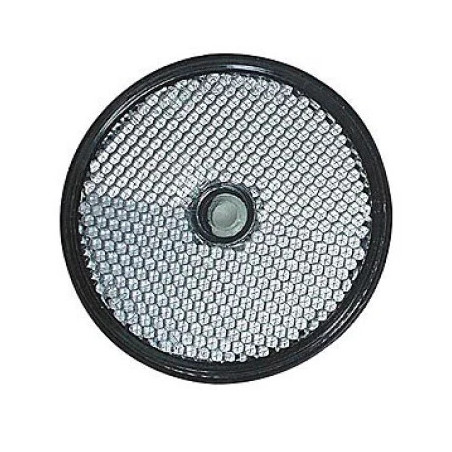 CATADIOPTRE ROND À VISSER BLANC