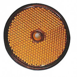 CATADIOPTRE ROND À VISSER ORANGE