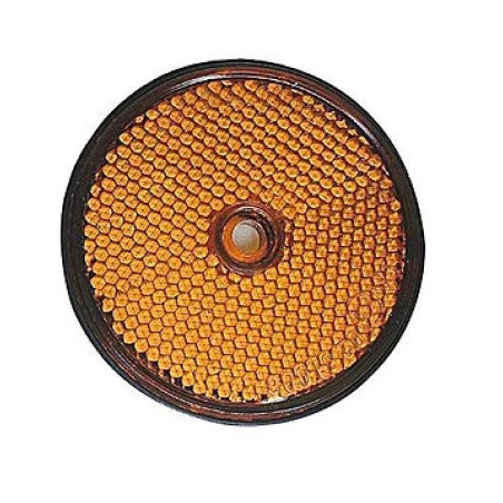 CATADIOPTRE ROND À VISSER ORANGE