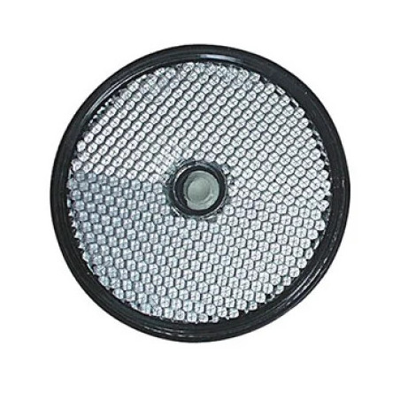 CATADIOPTRE ROND BLANC VISSER/AUTOCOLLANT