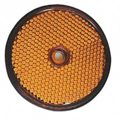 CATADIOPTRE ROND ORANGE VISSER/AUTOCOLLANT