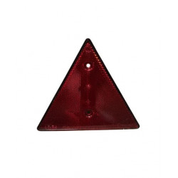 CATADIOPTRE TRIANGLE À VISSER ROUGE