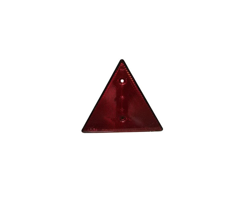 CATADIOPTRE TRIANGLE À VISSER ROUGE