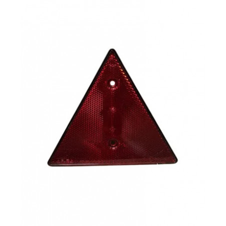 CATADIOPTRE TRIANGLE À VISSER ROUGE