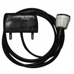 FEU ECLAIREUR PLAQUE AJ.BA CABLE 1,5M