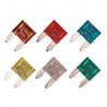 LOT DE 6 FUSIBLESMINI BROCHE PANACHÉS 7,5-30A