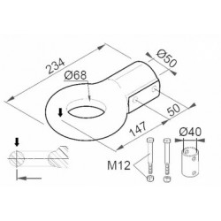 ANNEAU FRANÇAIS F68/E1 AL-KO