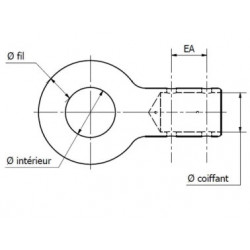 ANNEAU DIN CPL D40 FZ
