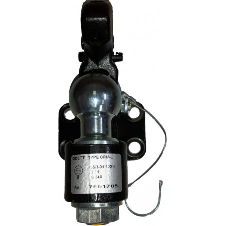 CROCHET BOULE 4 TROUS Ø17 EA 90X40