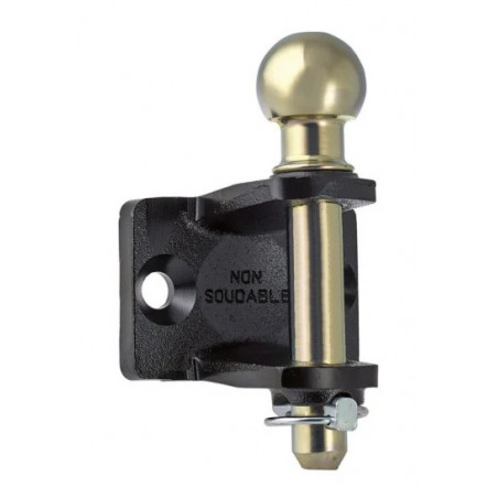 CHAPE MIXTE 2 TROUS Ø17 ENTRAXE 90 + VISSERIE