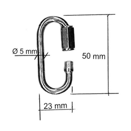 MAILLON RAPIDE Ø 5 MM