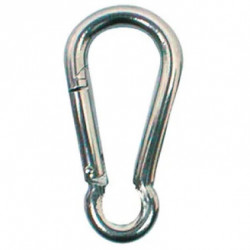 MOUSQUETON INOX POUR CÂBLE DE RUPTURE