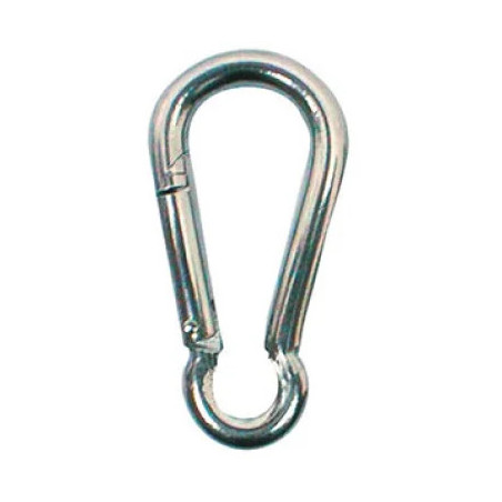 MOUSQUETON INOX POUR CÂBLE DE RUPTURE