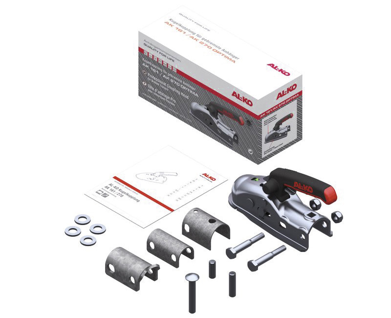 TÊTE FREINÉE 2700 KG AK 270 SOFTDOCK ENTRETOISE Ø 35/40/45